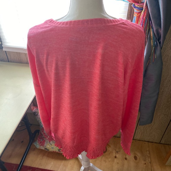 NWT Torrid super soft relaxed fit sweatshirt tea berry size large - Picture 6 of 10